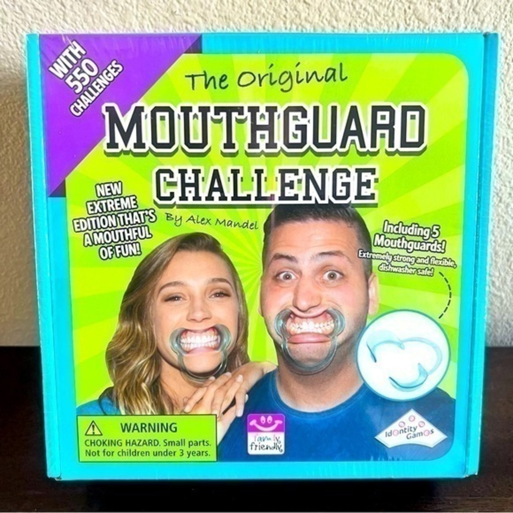 New! The original Mouthguard Challenge game extreme edition